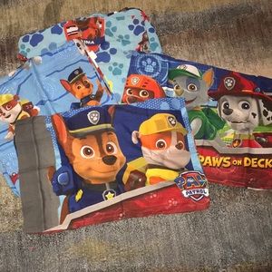 4 Piece Full- Size Paw Patrol Sheet Set